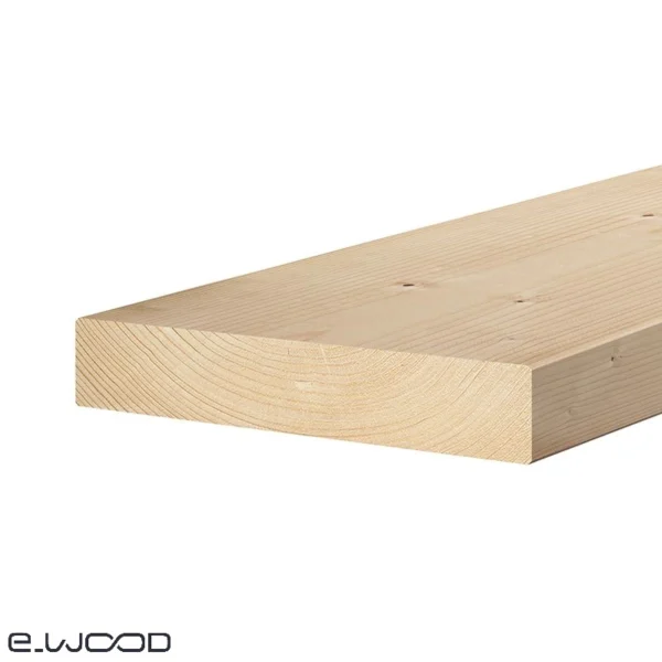 OSSATURE BOIS MASSIF RABOTÉ EPICÉA NATUREL - 45*195*LONG.DISPONIBLE - Zoom img