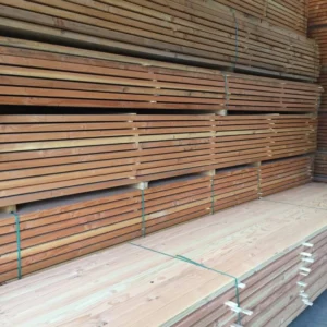 OSSATURE BOIS MASSIF RABOTÉ C24 DOUGLAS CLASSE 3.2 ROSE DOUGLAS - 45*95*6000 - Packaging img