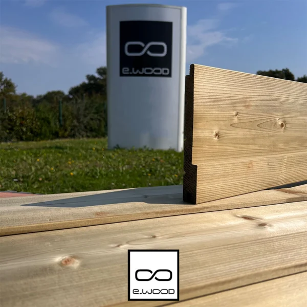 BARDAGE BOIS EPICÉA CLASSE 3.1 VERT - BJORN 27*180*LONG.DISPONIBLE - Zoom2 img