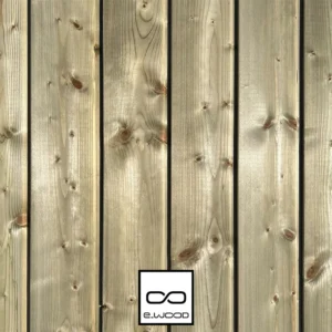 BARDAGE BOIS EPICÉA CLASSE 3.1 VERT - IVAR 20*125*LONG.DISPONIBLE - Packshot2 img