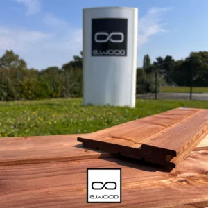 BARDAGE BOIS EPICÉA CLASSE 3.1 BRUN - BJORN 27*180*LONG.DISPONIBLE - Zoom img