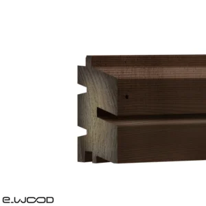 BARDAGE BOIS EPICÉA CLASSE 3.1 BRUN - THORGUNN 44*108*LONG.DISPONIBLE - Zoom img