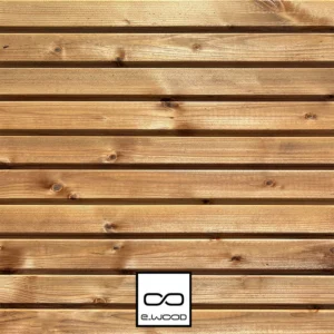 BARDAGE BOIS EPICÉA CLASSE 3.1 BRUN - ASLOG 27*125*LONG.DISPONIBLE - Packshot2 img