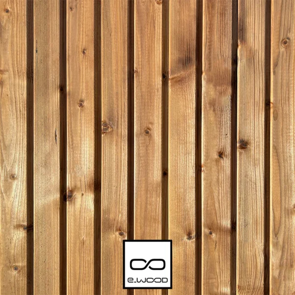 BARDAGE BOIS EPICÉA CLASSE 3.1 BRUN - ASLOG1 20*125*LONG.DISPONIBLE - Packshot3 img