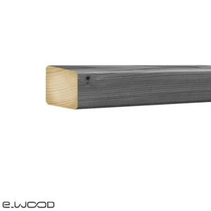 BARDAGE BOIS EPICÉA CLASSE 3.1 GRIS PATINE - KARL1 40*40*LONG.DISPONIBLE - Zoom img