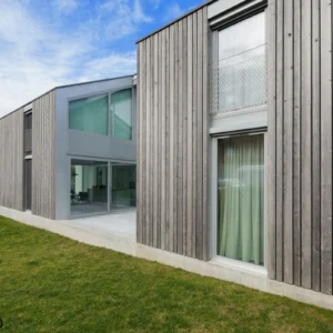 BARDAGE BOIS EPICÉA CLASSE 3.1 GRIS INTEMPOREL - SVEN2 27*68*LONG.DISPONIBLE - Ambiance2 img