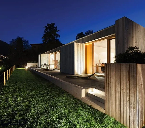 BARDAGE BOIS EPICÉA CLASSE 3.1 GRIS INTEMPOREL - SVEN2 27*68*LONG.DISPONIBLE - Ambiance1 img