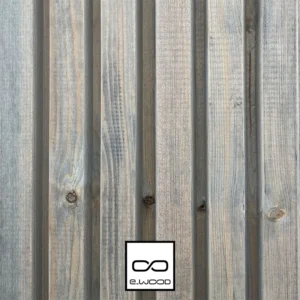 BARDAGE BOIS PIN SYLVESTRE CLASSE 3.2 GRIS PRÉ VIEILLI - AAGE 34*125*LONG.DISPONIBLE - Zoom2 img