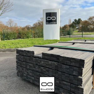 BARDAGE BOIS EPICÉA CLASSE 3.1 GRIS INTEMPOREL - KARL 21*45*LONG.DISPONIBLE - Packaging img