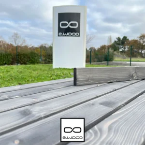 BARDAGE BOIS EPICÉA CLASSE 3.1 GRIS INTEMPOREL - KARL 21*70*LONG.DISPONIBLE - Zoom img