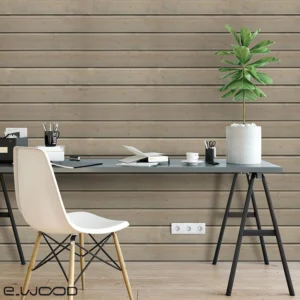 BARDAGE BOIS EPICÉA CLASSE 3.1 SATURÉ GRIS CENDRE - IVAR 20*125*LONG.DISPONIBLE - Ambiance1 img