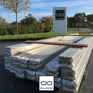 BARDAGE BOIS EPICÉA CHOIX B CLASSE 3.1 SATURÉ GRIS SILVER - ASLOG 27*125*LONG.DISPONIBLE - Packaging img