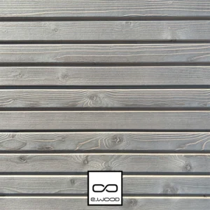 BARDAGE EPICÉA CHOIX B SATURÉ GRIS SILVER - ASLOG 27*125