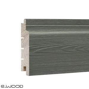 BARDAGE BOIS EPICÉA CLASSE 3.1 PEINT GRIS SOURIS - IVAR 20*125*LONG.DISPONIBLE - Zoom img