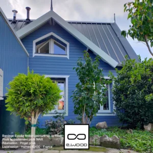 BARDAGE BOIS EPICÉA CLASSE 3.1 PEINT UP TO YOU® RAL - IVAR 20*125*4460 - Ambiance2 img