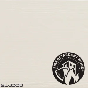 BARDAGE BOIS EPICÉA CLASSE 3.1 PEINT FIRE RETARDANT BLANC PERLE - IVAR 20*125*LONG.DISPONIBLE - Matiere img