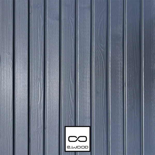 BARDAGE BOIS EPICÉA CLASSE 3.1 PEINT GRIS ANTHRACITE - ASLOG1 20*125*LONG.DISPONIBLE - Packshot2 img