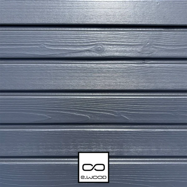 BARDAGE BOIS EPICÉA CLASSE 3.1 PEINT GRIS ANTHRACITE - ASLOG1 20*125*LONG.DISPONIBLE - Packshot3 img
