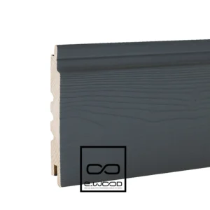 BARDAGE BOIS EPICÉA CHOIX B CLASSE 3.1 PEINT GRIS GRAPHITE - IVAR 20*125*LONG.DISPONIBLE - Zoom img