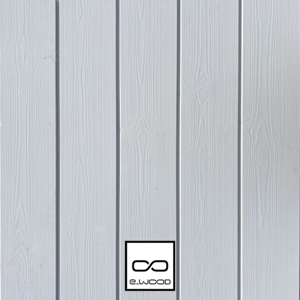 BARDAGE BOIS EPICÉA CLASSE 3.1 PEINT GRIS LUMIÈRE - IVAR 20*125*4460 - Packshot2 img
