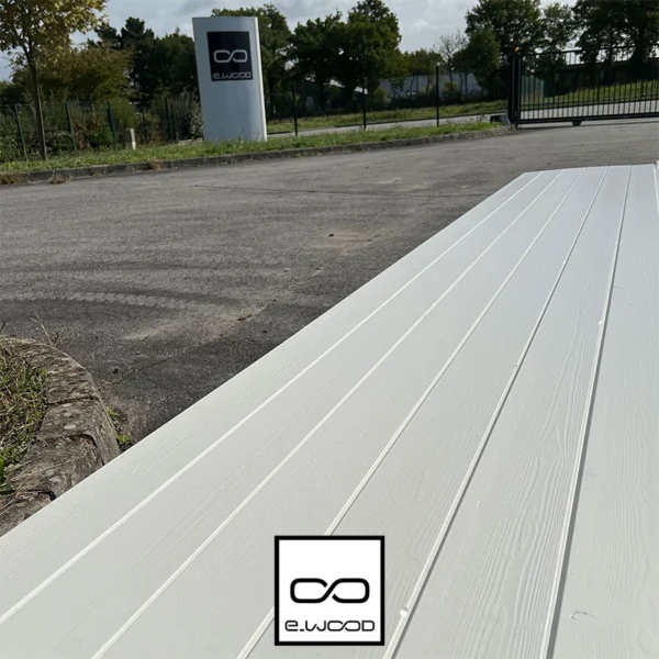 BARDAGE BOIS EPICÉA CLASSE 3.1 PEINT BLANC ICEBERG - IVAR 20*125*4460 - Packaging img