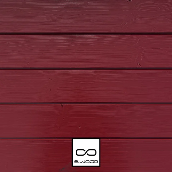 BARDAGE BOIS EPICÉA CLASSE 3.1 PEINT ROUGE BASQUE - IVAR 20*125*4460 - Packshot2 img