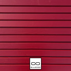 BARDAGE BOIS EPICÉA CLASSE 3.1 PEINT ROUGE BASQUE - ASLOG 27*125*4460 - Packshot1 img