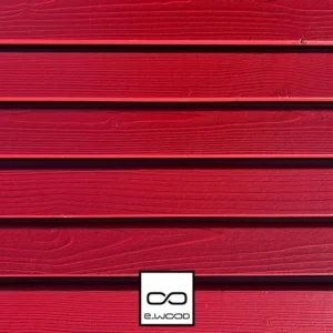 BARDAGE BOIS EPICÉA CLASSE 3.1 PEINT ROUGE BASQUE - ASLOG 27*125*4460 - Packshot2 img