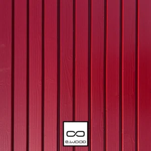 BARDAGE BOIS EPICÉA CLASSE 3.1 PEINT ROUGE BASQUE - ASLOG 27*125*4460 - Packshot3 img