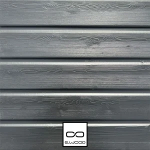 BARDAGE BOIS EPICÉA CLASSE 3.1 PEINT NOIR INTENSE BLACK - RAGNAR 20*123*LONG.DISPONIBLE - Packshot1 img