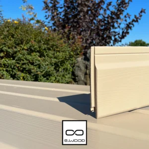 BARDAGE BOIS EPICÉA CLASSE 3.1 PEINT BEIGE CANOPEE - RAGNAR 20*123*LONG.DISPONIBLE - Zoom img