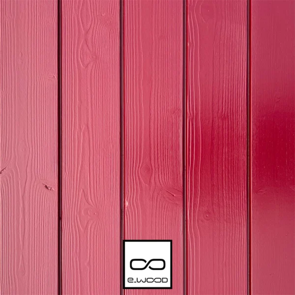BARDAGE BOIS EPICÉA CHOIX B CLASSE 3.1 PEINT ROUGE RUBIS - IVAR 20*125*4460 - Packshot1 img