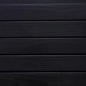BARDAGE BOIS EPICÉA CHOIX B CLASSE 3.1 PEINT NOIR INTENSE BLACK - IVAR 20*125*LONG.DISPONIBLE - Packshot1 img