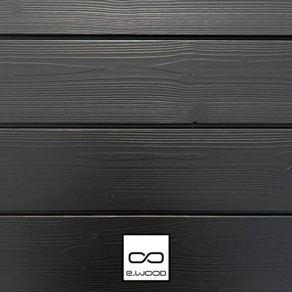 BARDAGE BOIS EPICÉA CHOIX B CLASSE 3.1 PEINT NOIR INTENSE BLACK - IVAR 20*125*LONG.DISPONIBLE - Packshot3 img