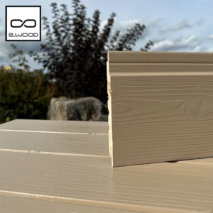 BARDAGE BOIS EPICÉA CHOIX B CLASSE 3.1 PEINT BEIGE CANOPEE - IVAR 20*125*4460 - Zoom2 img