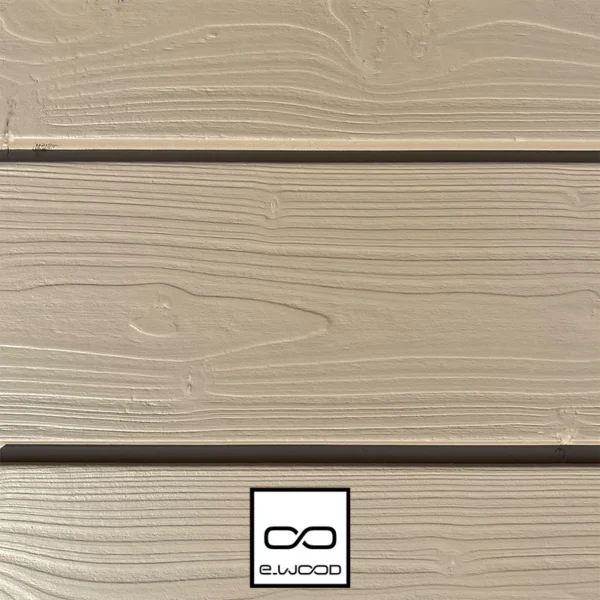 BARDAGE BOIS EPICÉA CHOIX B CLASSE 3.1 PEINT BEIGE CANOPEE - IVAR 20*125*4460 - Zoom img