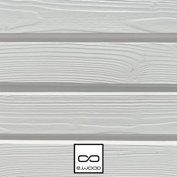 BARDAGE BOIS EPICÉA CLASSE 3.1 PEINT BLANC CIRRUS - ASLOG 27*125*LONG.DISPONIBLE - Zoom img