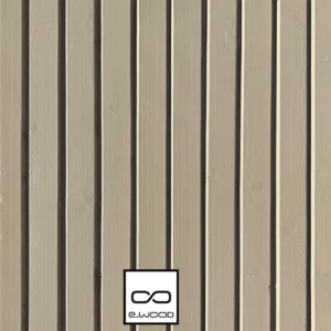 BARDAGE BOIS EPICÉA CLASSE 3.1 PEINT BEIGE CANOPEE - ASLOG 27*125*4460 - Packshot2 img