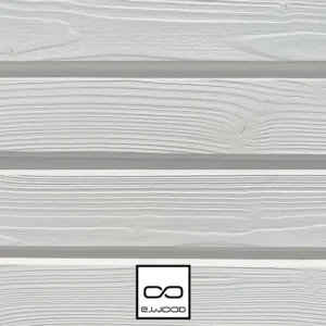 BARDAGE BOIS EPICÉA CHOIX B CLASSE 3.1 PEINT BLANC CIRRUS - ASLOG 27*125*LONG.DISPONIBLE - Zoom img
