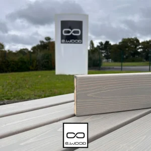 BARDAGE BOIS EPICÉA CLASSE 3.1 SATURÉ GRIS CENDRE - KARL 21*90*LONG.DISPONIBLE - Zoom img