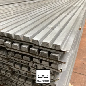 BARDAGE BOIS PIN SYLVESTRE CLASSE 3.2 SATURÉ GRIS GREY CLOUD (VIEUX BOIS) - AAGE 34*125*LONG.DISPONIBLE - Zoom2 img