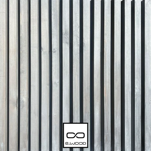 BARDAGE BOIS PIN SYLVESTRE CLASSE 3.2 SATURÉ GRIS GREY CLOUD (VIEUX BOIS) - AAGE 34*125*LONG.DISPONIBLE - Packshot1 img