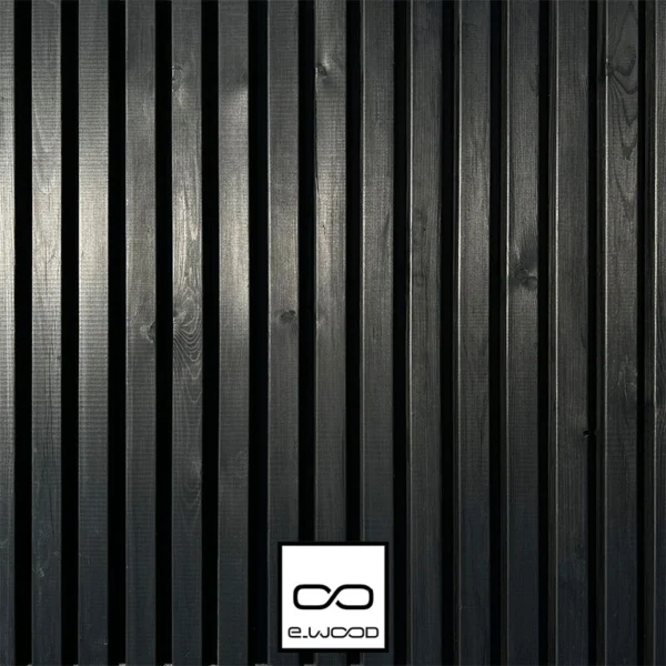 BARDAGE BOIS PIN SYLVESTRE CLASSE 4 SATURÉ NOIR ABSOLU - AAGE 34*125*LONG.DISPONIBLE - Packshot1 img