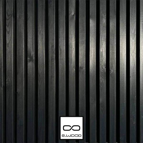 BARDAGE BOIS PIN SYLVESTRE CLASSE 4 SATURÉ NOIR ABSOLU - AAGE 34*125*LONG.DISPONIBLE - Packshot3 img