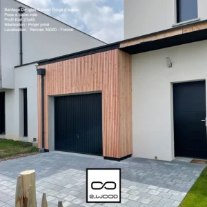 BARDAGE BOIS DOUGLAS PURGÉ D'AUBIER NATUREL - KARL 21*45*LONG.DISPONIBLE - Ambiance2 img