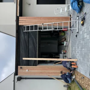 BARDAGE BOIS DOUGLAS PURGÉ D'AUBIER NATUREL - KARL 21*45*LONG.DISPONIBLE - Ambiance3 img