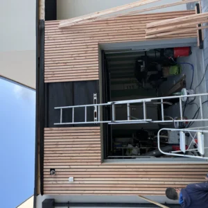 BARDAGE BOIS DOUGLAS PURGÉ D'AUBIER NATUREL - KARL 21*45*LONG.DISPONIBLE - Ambiance4 img