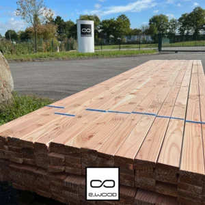 BARDAGE BOIS DOUGLAS PURGÉ D'AUBIER NATUREL - KARL 21*70*LONG.DISPONIBLE - Packaging img