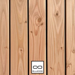 BARDAGE DOUGLAS PURGÉ D'AUBIER NATUREL - KARL 21*140