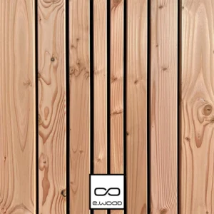 BARDAGE BOIS DOUGLAS PURGÉ D'AUBIER CLASSE 3.2 NATUREL - KARL MIX 21*385*LONG.DISPONIBLE - Ambiance1 img